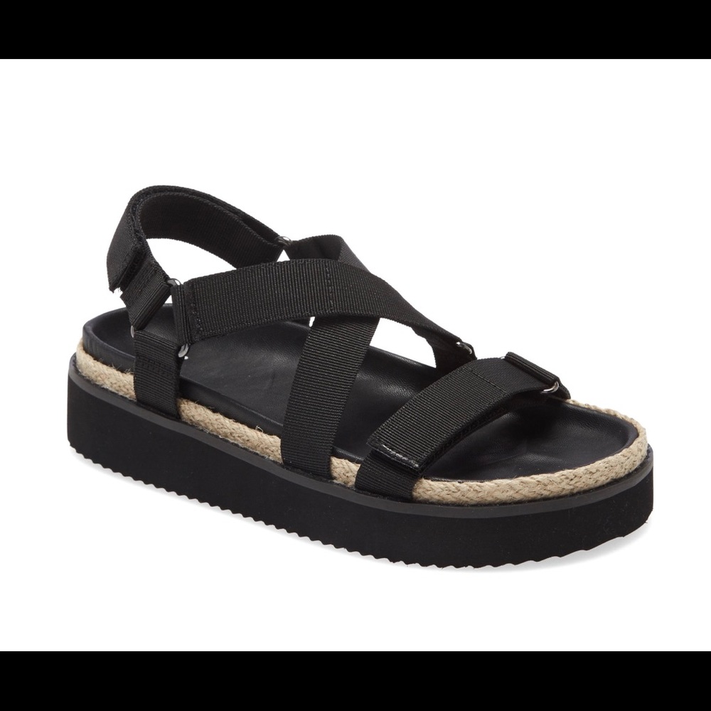 New platform sandals